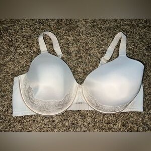 Vanity Fair Beige Lace Bra